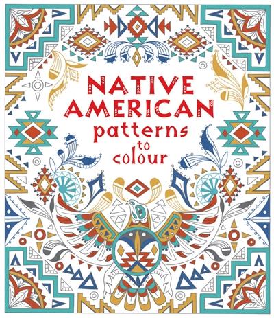 Native american patterns to colour