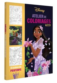 DISNEY TEENS : Atelier de coloriages : Scènes de printemps