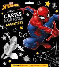 Spider-Man : cartes à gratter argentées