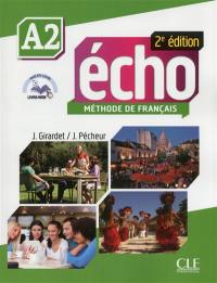 Echo A2, méthode de français : livre de l'élève, DVD-ROM