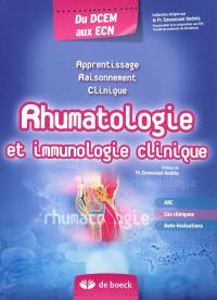 Rhumatologie et immunologie clinique : apprentissage, raisonnement, clinique