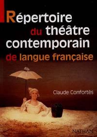 Répertoire du théâtre contemporain de langue française