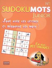 Sudokumots junior n° 1 : joue avec les lettres et découvre les mots !