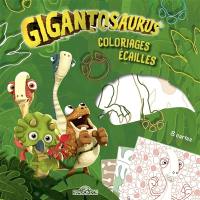 Gigantosaurus : coloriages écailles