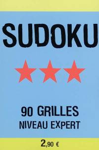Sudoku. Vol. 3. 90 grilles : niveau expert