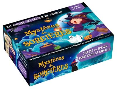 Mystères de sorcière : kit chasse au trésor en famille : apprentis sorciers, parviendrez-vous à trouver le trésor ?