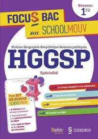 HGGSP 1re, spécialité : histoire géographie géopolitique, sciences politiques