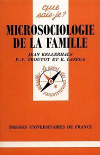 Microsociologie de la famille
