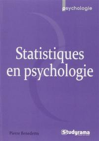 Statistiques en psychologie