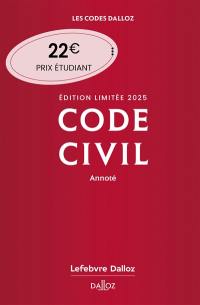 Code civil 2025, annoté
