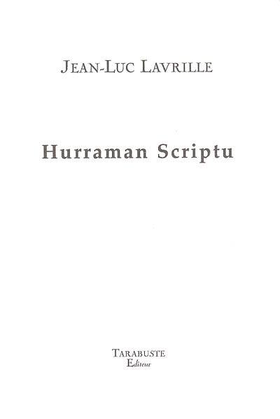 Hurraman scriptu