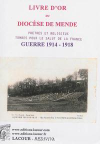 Livre d'or du diocèse de Mende : guerre 1914-1918