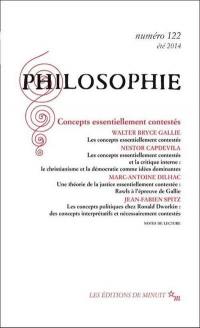 Philosophie, n° 122. Les concepts essentiellement contestés