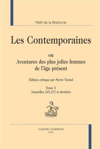Les contemporaines ou Aventures des plus jolies femmes de l'âge présent. Vol. 10. Nouvelles 245-272 et dernière