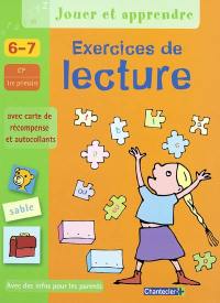 Exercices de lecture CP-1re primaire, 6-7 ans