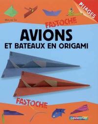Avions et bateaux en origami