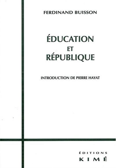 Education et République