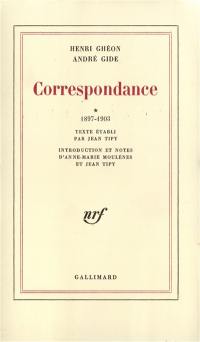 Correspondance, 1897-1944
