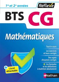 Mathématiques BTS CG, 1re et 2e années