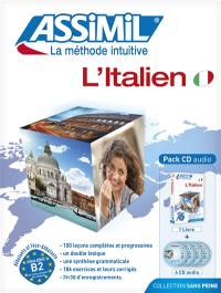 L'italien : niveau atteint B2 du Centre européen des langues : pack CD audio