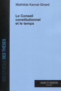 Le Conseil constitutionnel et le temps