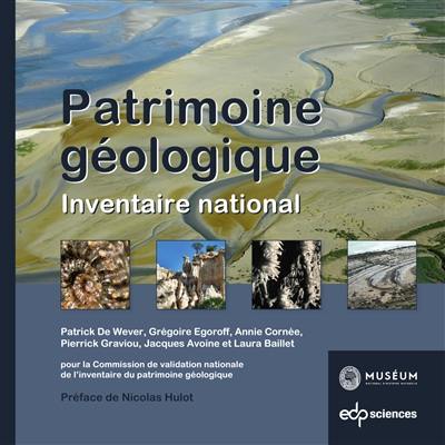 Patrimoine géologique : inventaire national