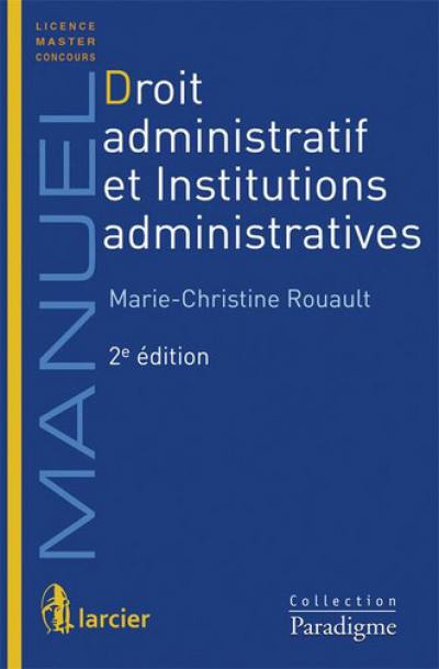Droit administratif et institutions administratives