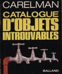 Catalogue d'objets introuvables