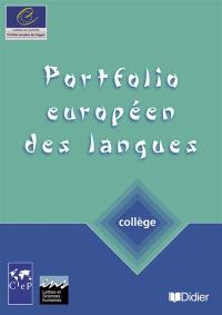 Portfolio européen des langues, collège : cahier et passeport
