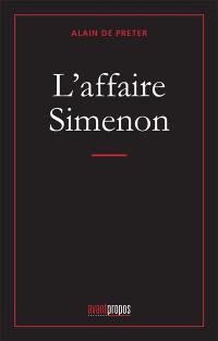 L'affaire Simenon