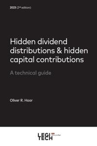 Hidden dividend distributions & hidden capital contributions : a technical guide