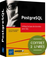 PostgreSQL : utilisez la base de données avec SQL : coffret 2 livres
