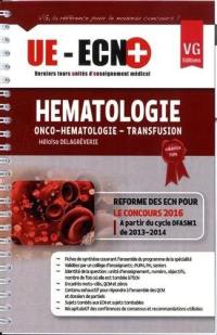Hématologie, onco-hématologie, transfusion