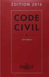Code civil 2016 : jurisprudence & doctrine sur CD-Rom