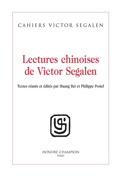 Cahiers Victor Segalen, n° 3. Lectures chinoises de Victor Segalen