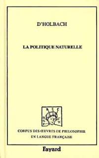 Politique naturelle (1773)