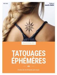 Tatouages éphémères : toutes les techniques pas à pas