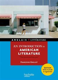 An introduction to American literature : time present and time past