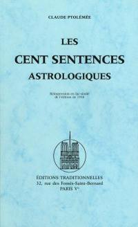Les cent sentences astrologiques