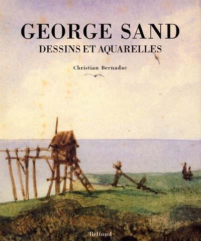 Dessins, aquarelles, dendrites de George Sand : les montagnes bleues