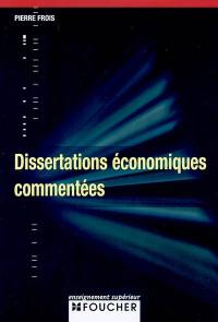 Dissertations économiques commentées
