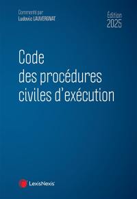 Code des procédures civiles d'exécution 2025