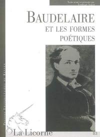 Baudelaire et les formes poétiques