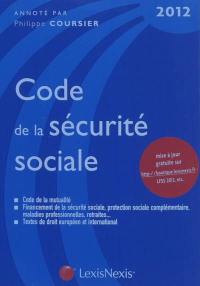 Code de la sécurité sociale 2012