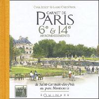 Paris, 6e et 14e de l'Odéon au parc Montsouris