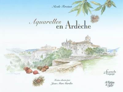 Aquarelles en Ardèche