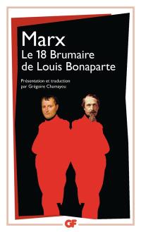 Le 18 Brumaire de Louis Bonaparte