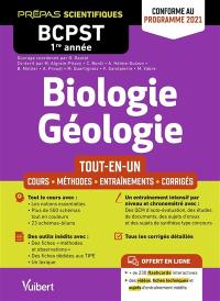 Biologie géologie BCPST 1re année : tout-en-un : conforme au programme 2021