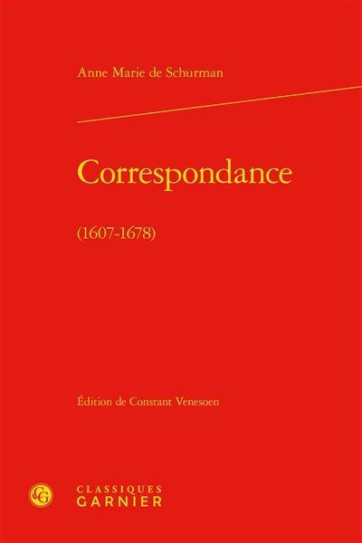 Correspondance (1607-1678)