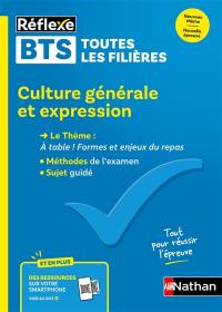 Culture générale et expression BTS 1re, 2e années : 1 thème 2024-2025